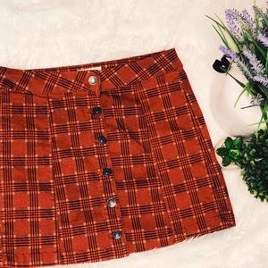 Plaid mini-skirt ❤︎